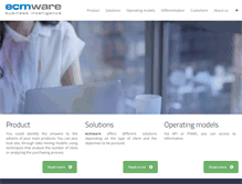 Tablet Screenshot of ecmware.com